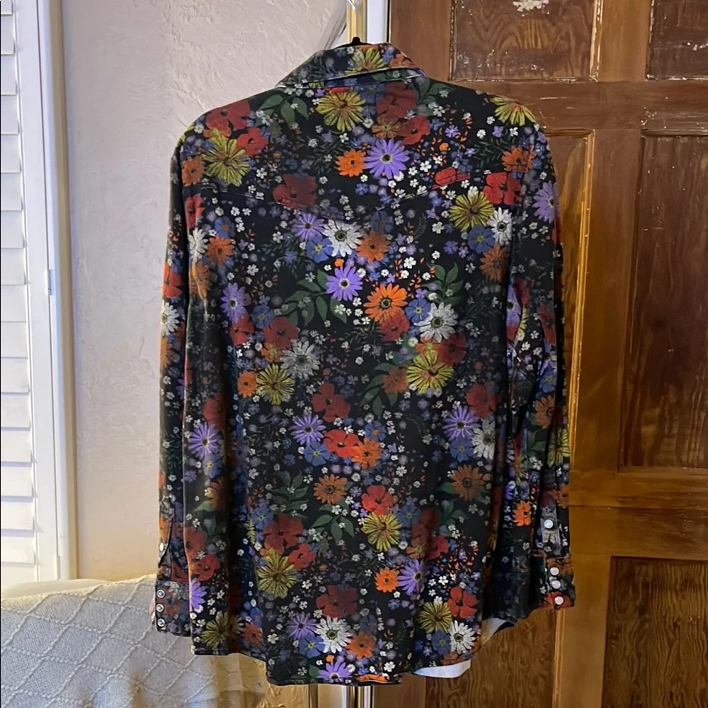 Wrangler Multicolor Button-up Floral Shirt - Picture 4 of 4